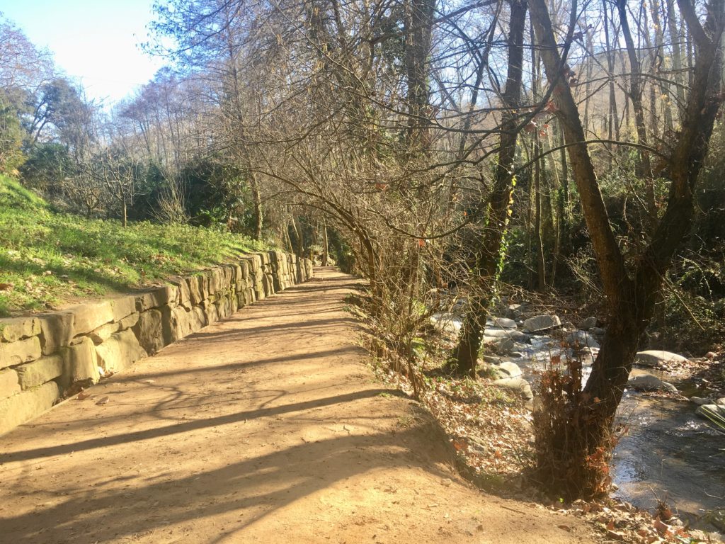 Detall passeig Riera